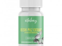 Vitabay Extract de ciuperci Reishi, 500 mg, 90 Capsule vegan